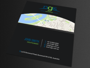 Business Card Design by chandrayaan.creative for NGIS Australia | Design: #15563332