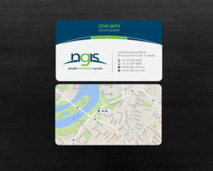 Business Card Design by chandrayaan.creative for NGIS Australia | Design: #15563394
