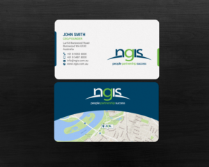 Business Card Design by chandrayaan.creative for NGIS Australia | Design: #15563565