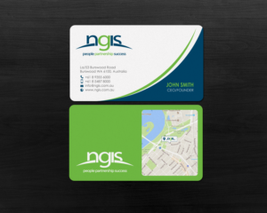 Design de Carte de Visite par chandrayaan.creative pour NGIS Australia | Design : #15564016