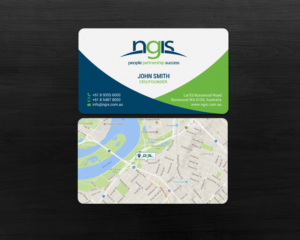 Design de Carte de Visite par chandrayaan.creative pour NGIS Australia | Design : #15564017
