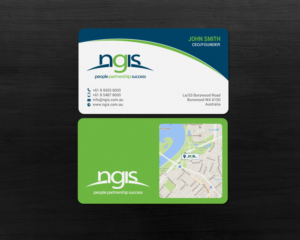 Design de Carte de Visite par chandrayaan.creative pour NGIS Australia | Design : #15564018