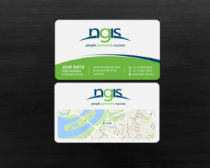 Design de Carte de Visite par chandrayaan.creative pour NGIS Australia | Design : #15565164