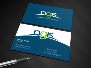 Business Card Design by Graphic Flame for NGIS Australia | Design: #15593744