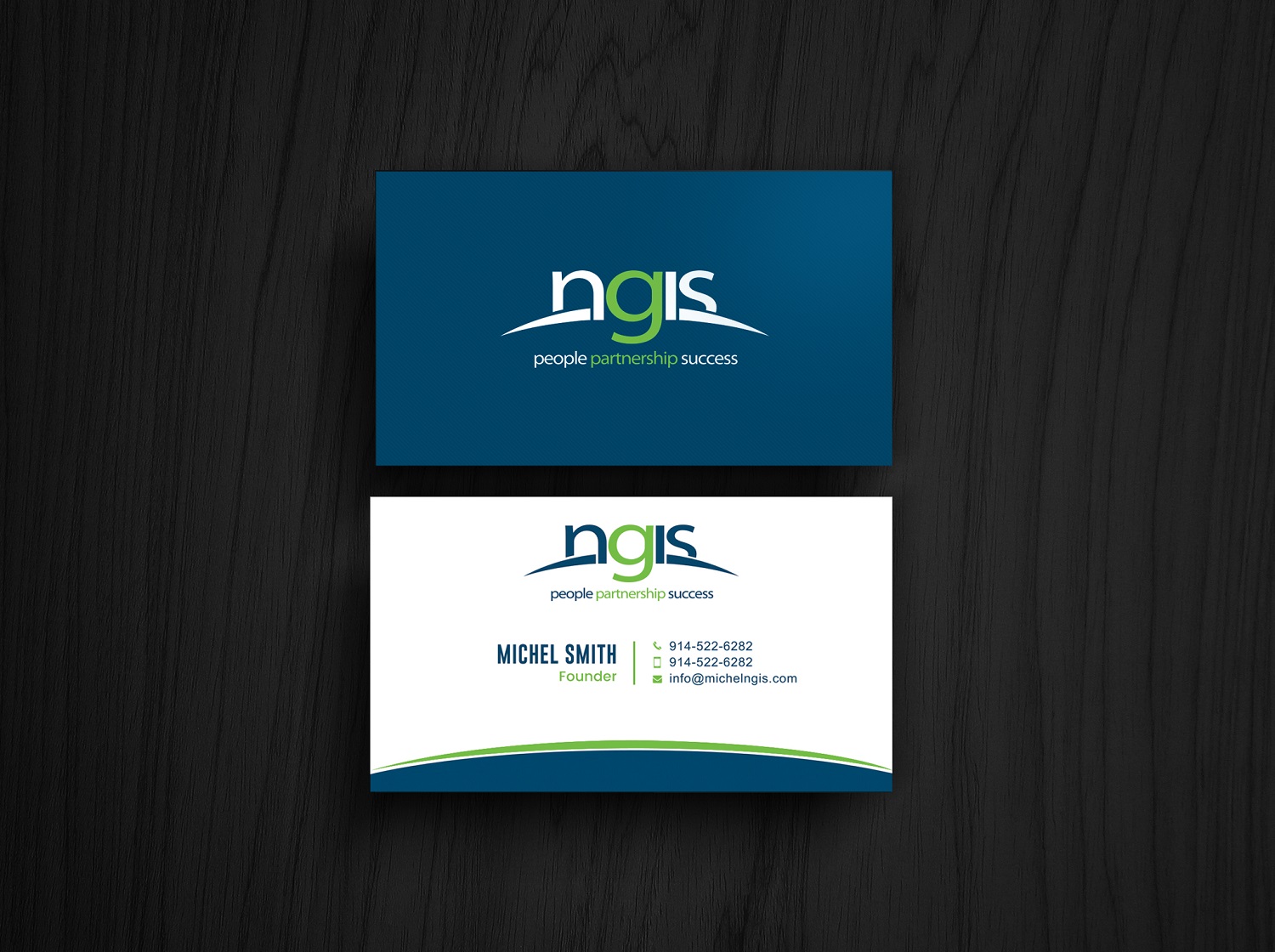 Visitenkarten-Design von Graphic Flame für NGIS Australia | Design #15621469