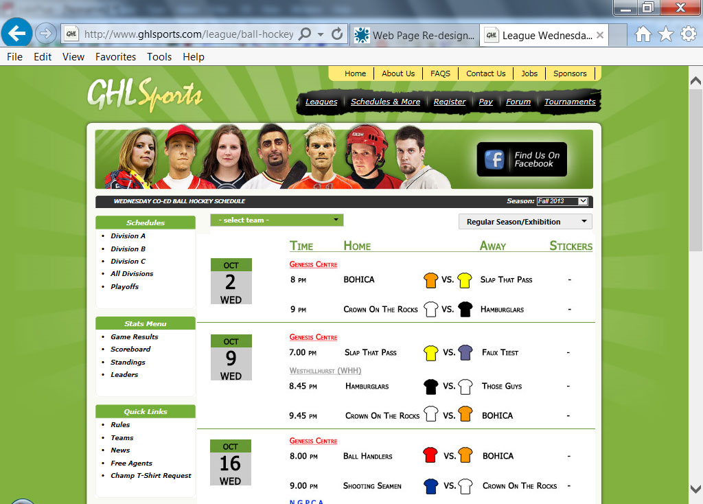 Web Design by srividhya for GHL Sports Ltd | Design #2919188