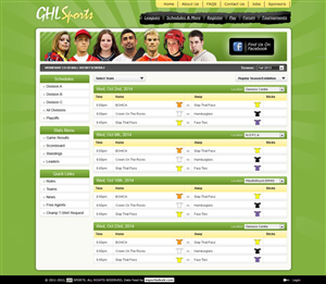 Web Design by Infobliz Technologies for GHL Sports Ltd | Design #2923817