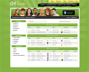 Web Design by pb for GHL Sports Ltd | Design: #2933297