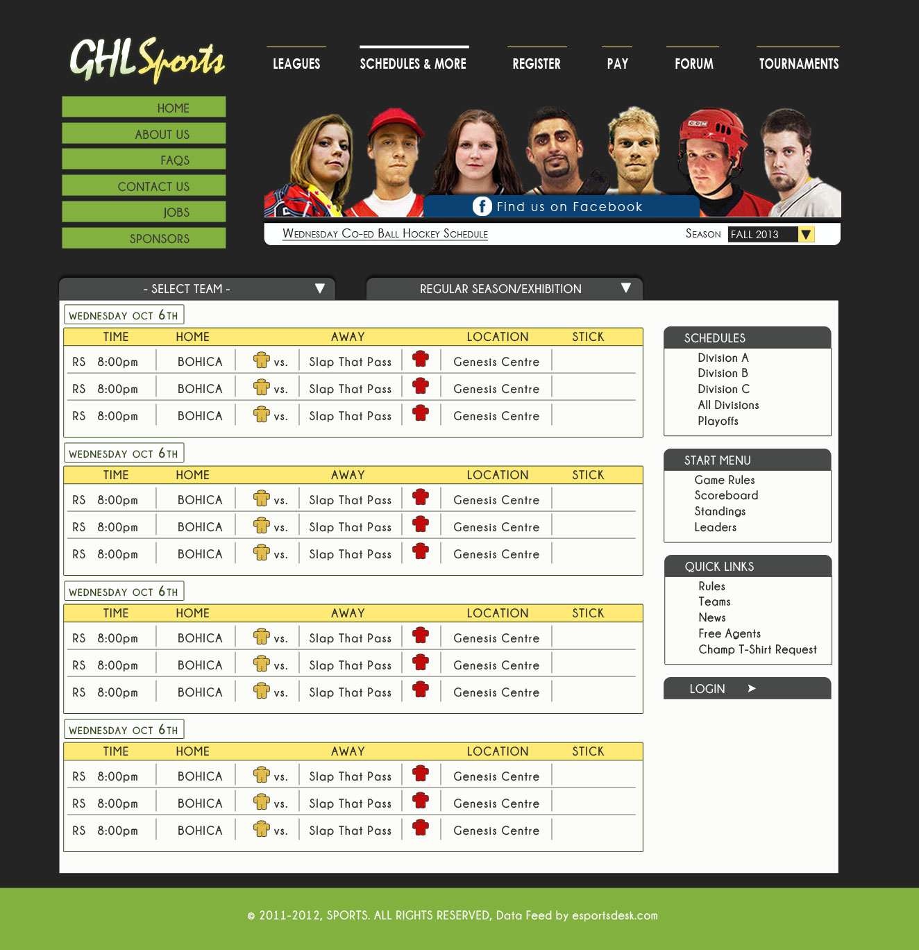 Web Design by Bling Connect Ink for GHL Sports Ltd | Design #2923777