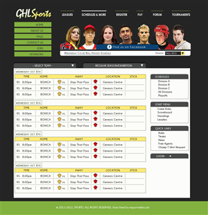 Web Design by Bling Connect Ink for GHL Sports Ltd | Design: #2923777