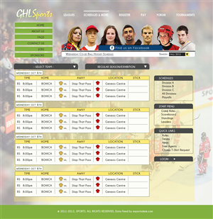 Web Design by Bling Connect Ink for GHL Sports Ltd | Design: #2923790