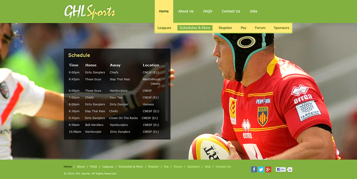 Web Design by Creative Usha for GHL Sports Ltd | Design #2968081