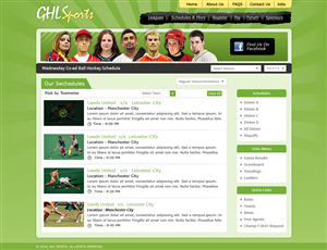 Web Design by Creative Usha for GHL Sports Ltd | Design: #2968084