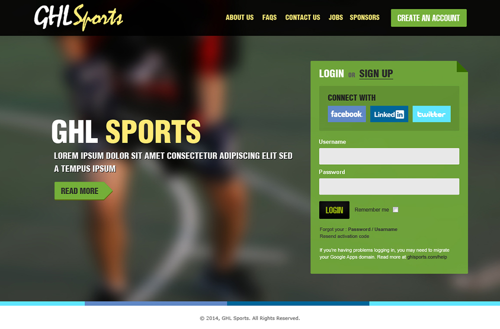 Web Design by Creative Usha for GHL Sports Ltd | Design #2973868