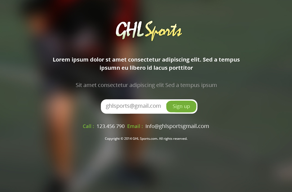 Web Design by Creative Usha for GHL Sports Ltd | Design #2973875