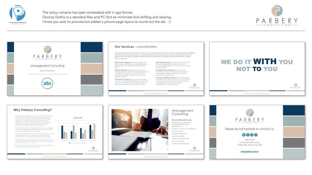 PowerPoint Design by Presentation Professional PowerPoint Keynote for Parbery Consulting | Design #15559319