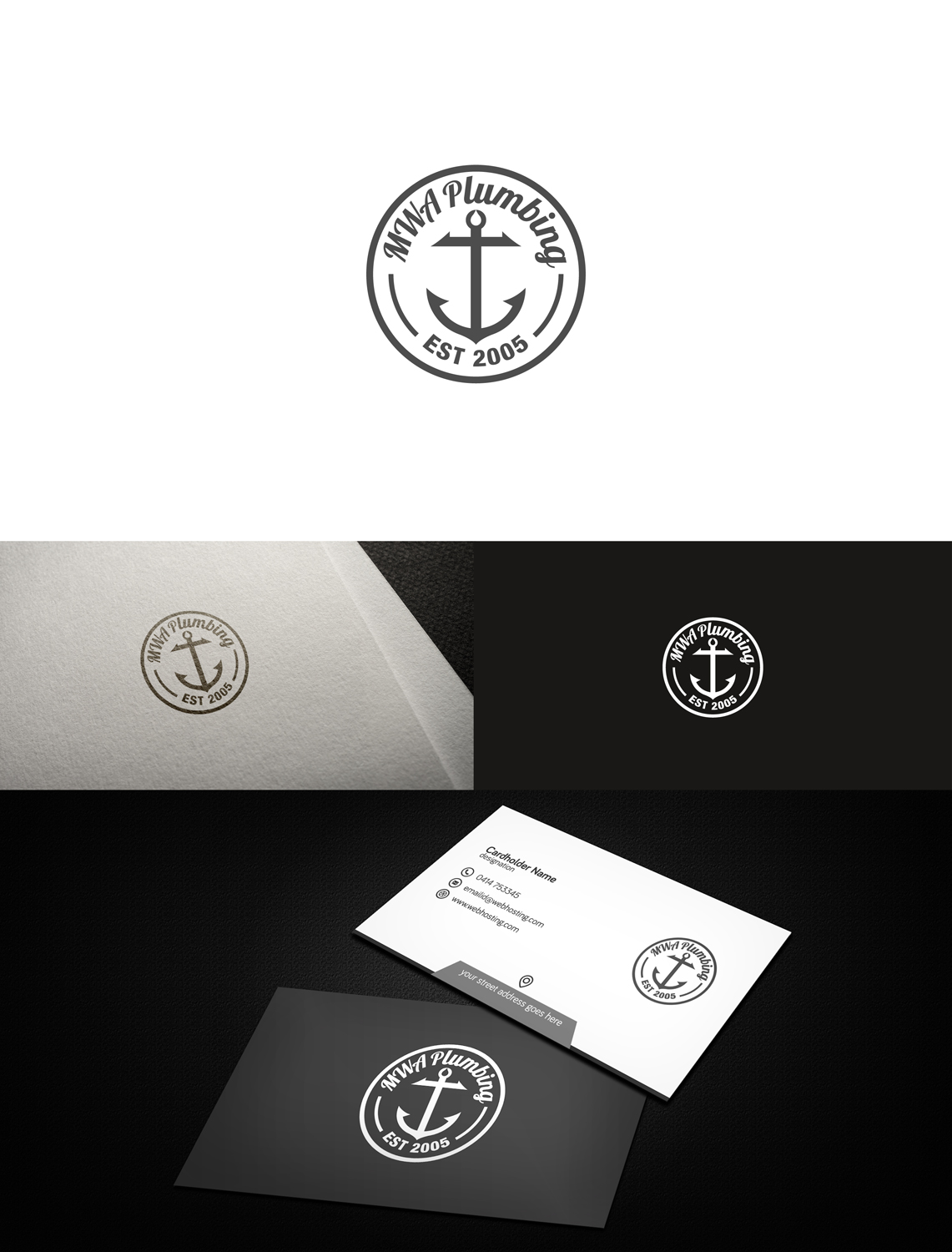 Diseño de Logo por ideaz2050 para MWA Plumbing | Diseño #15554097