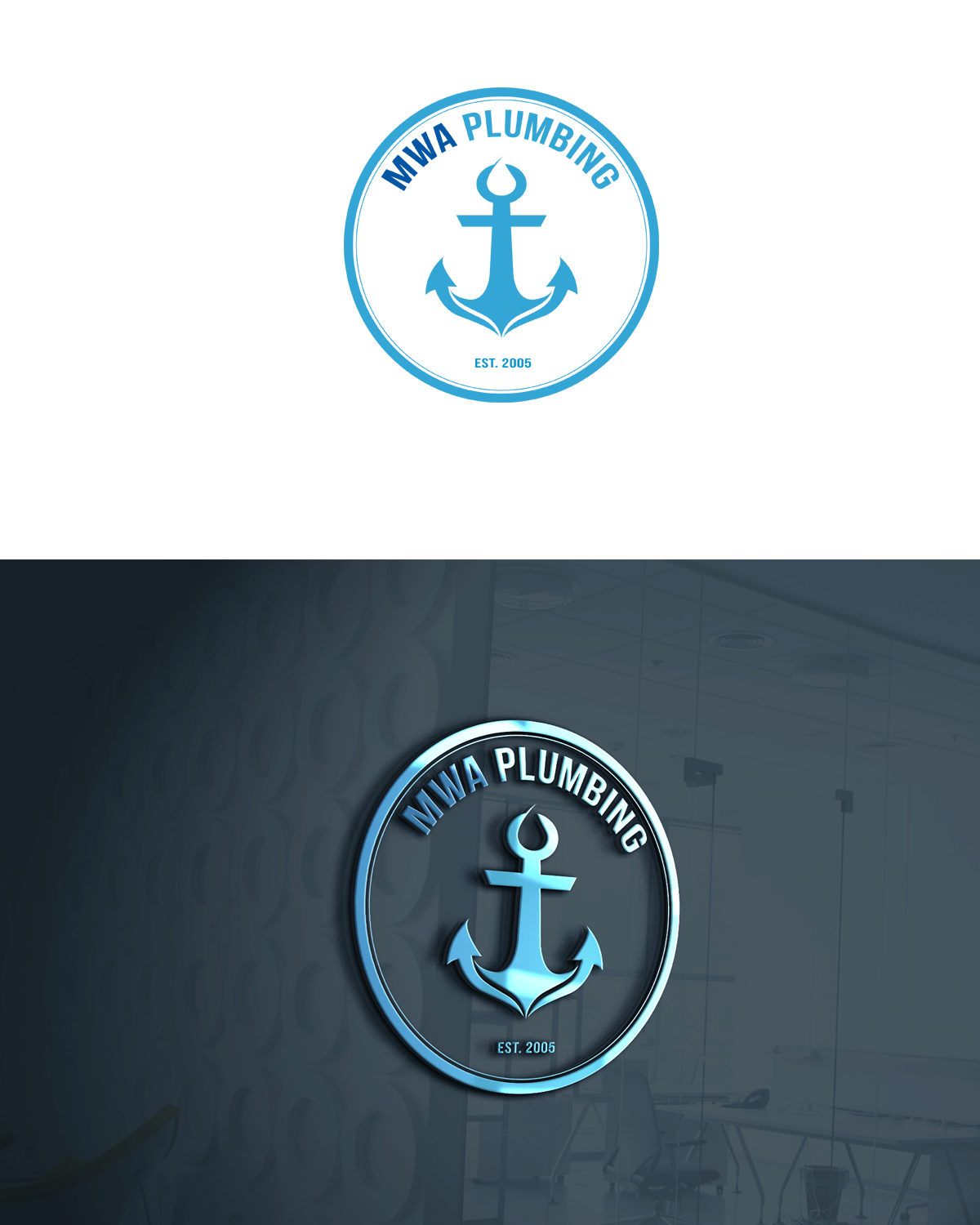 Diseño de Logo por H4R5Z para MWA Plumbing | Diseño #15553298