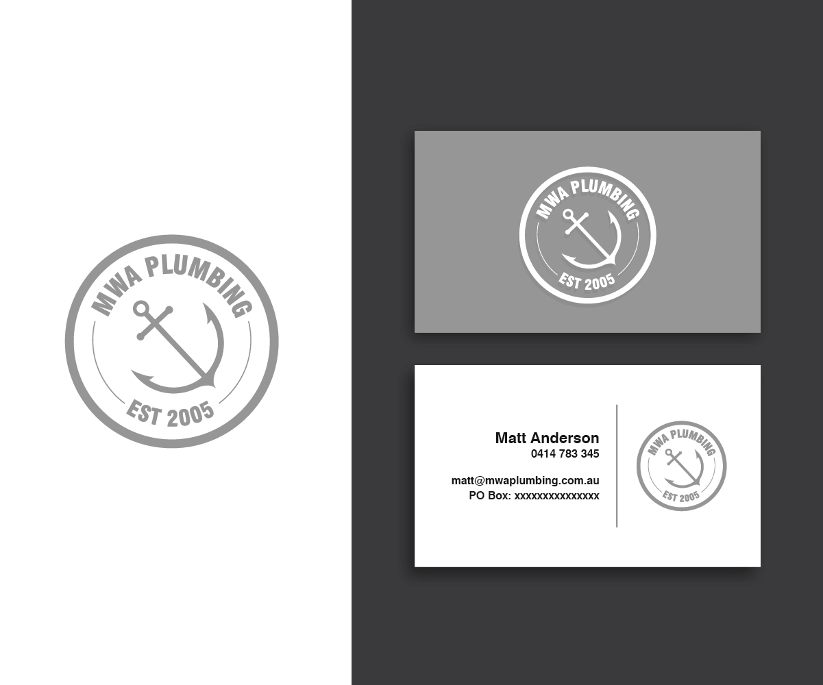 Logo Design by Designpool for MWA Plumbing | Design #15559191