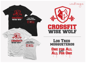 Crossfit T-shirts | Diseño de Camiseta por mngkw
