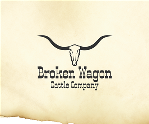 Broken Wagon Cattle Company | Logo Design by design.bb