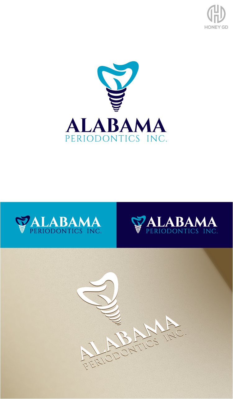 Logo Design by Honey GD for Alabama Periodontics | Design #15579036
