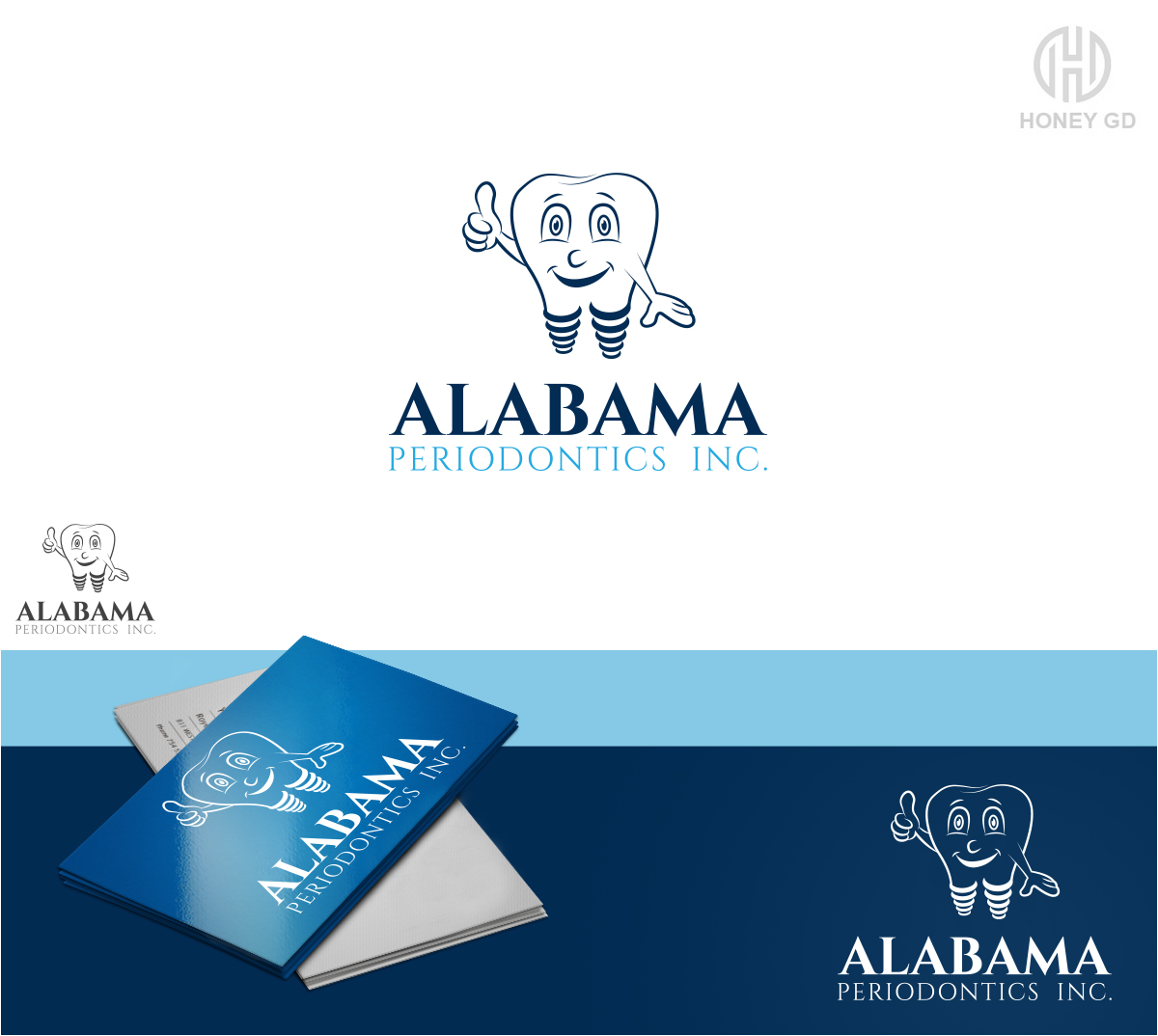 Logo Design by Honey GD for Alabama Periodontics | Design #15588426