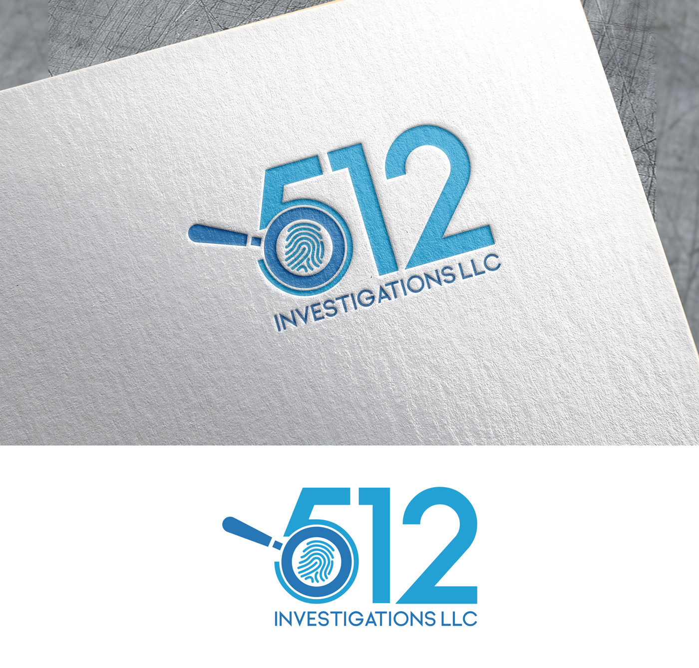Logo Design by Impressive Solutions for 512 Investigations, LLC  | Design #15562375