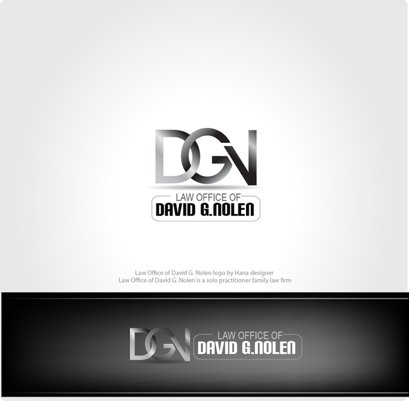 Logo Design by Hana for Law Office of David G Nolen | Design #15569995