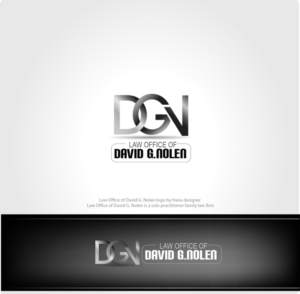Logo Design by Hana for Law Office of David G Nolen | Design #15569995