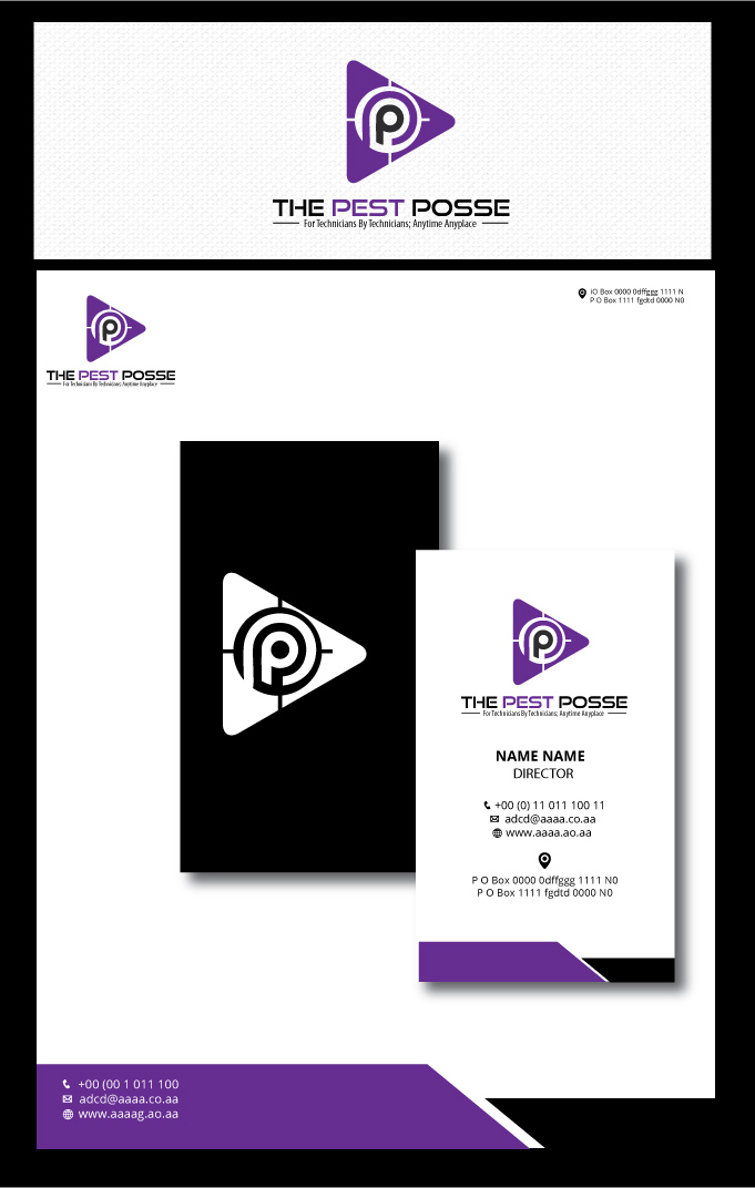 Logo Design by zebronicgraphic for The Pest Posse | Design #15631154