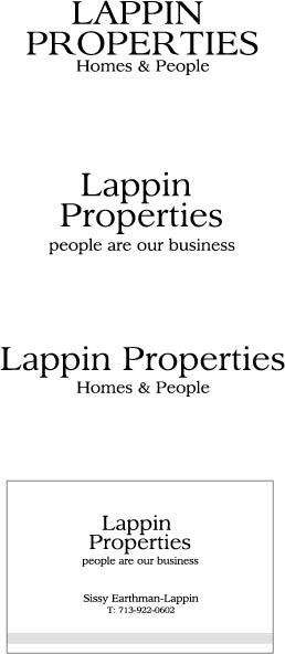 Logo Design by Sally-Anne for Lappin Properties | Design #37983