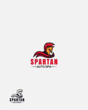 Spartan Auto Spa | Logo Design by kaijuthemes