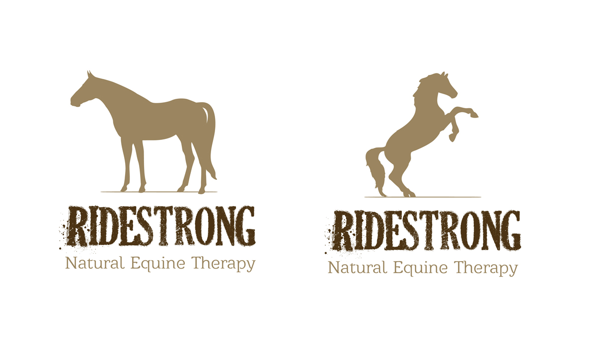 Logo Design by Marta Sobczak  for Ridestrong Natural Equine Therapy | Design #2609444