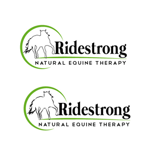 Logo Design by Marta Sobczak  for Ridestrong Natural Equine Therapy | Design: #2640357