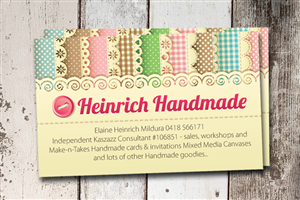 Heinrich Homemade | Business Card Design by Irina Makedonska