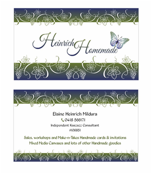 Business Card Design by IneseRo for this project | Design: #2596370
