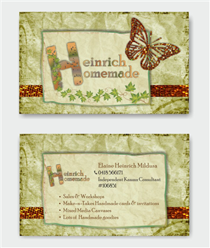 Business Card Design by IneseRo for this project | Design: #2609136