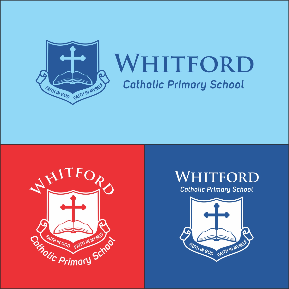 Logo Design by Robert Macwan for Whitford Catholic Primary School | Design #15918941