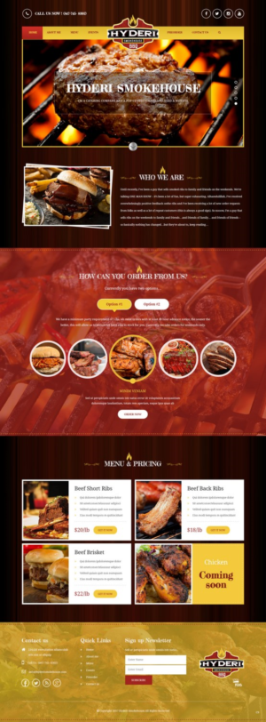 Wordpress Design by pb for this project | Design: #15587877