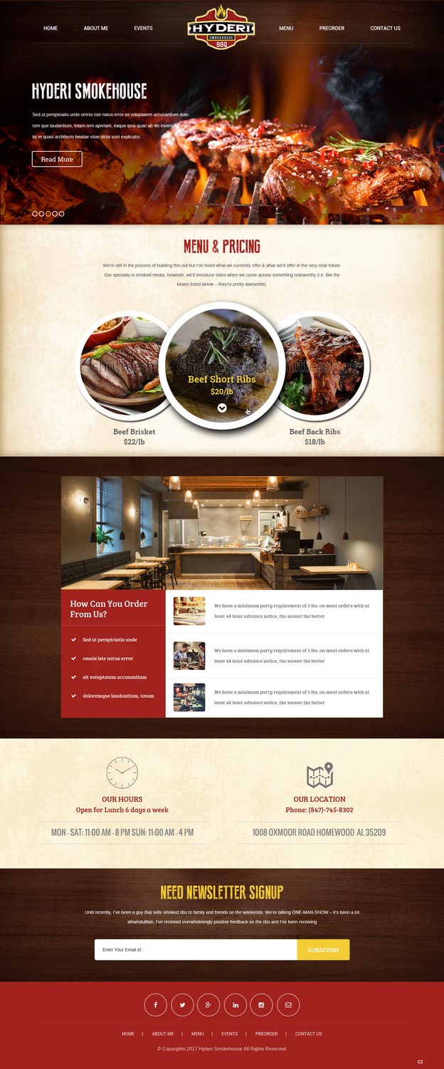 Wordpress Design by pb for this project | Design #15587879