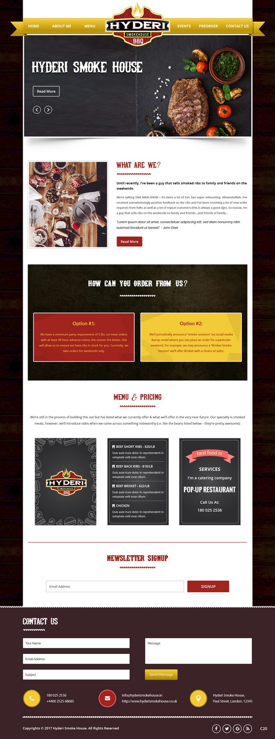 Wordpress Design by pb for this project | Design #15587880