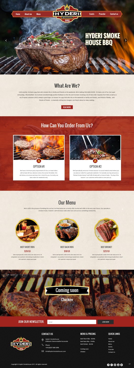 Wordpress Design by pb for this project | Design #15587881