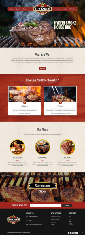 Wordpress Design by pb for this project | Design: #15587881