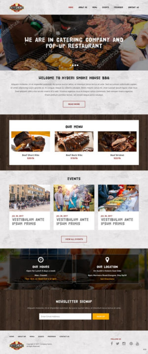 Wordpress Design by pb for this project | Design: #15590816