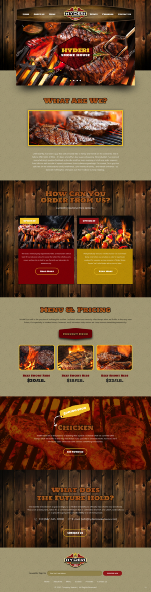 Wordpress Design by pb for this project | Design: #15590819