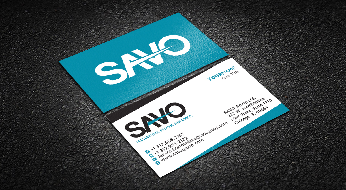 Business Card Design by Ethien for SAVO | Design #15619696