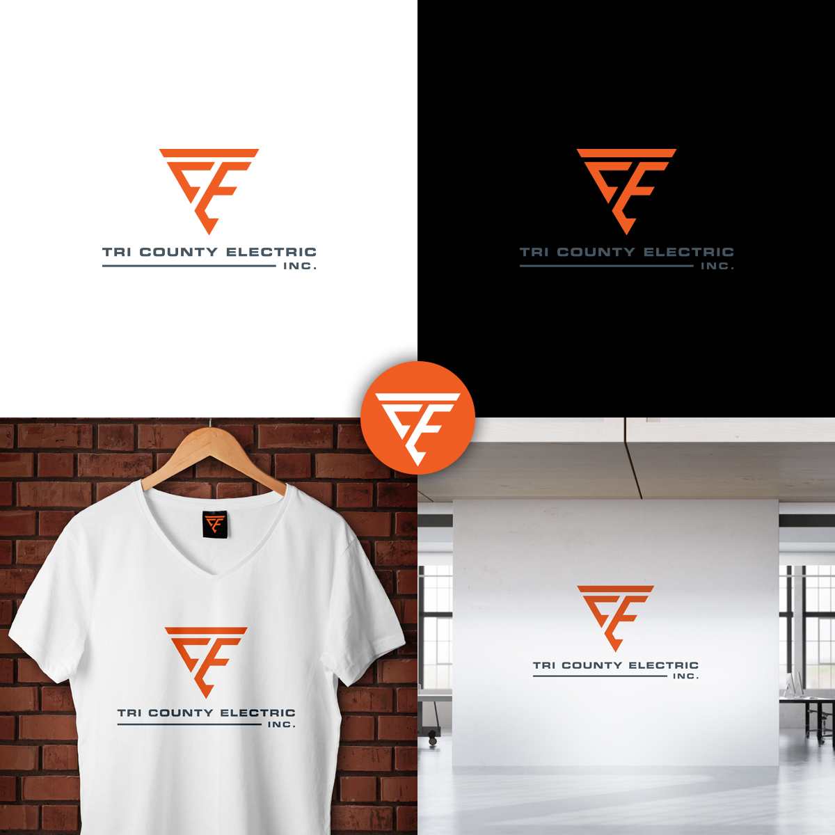 Logo Design by IMD-HUB for Tri County Electric Inc. | Design #15763324