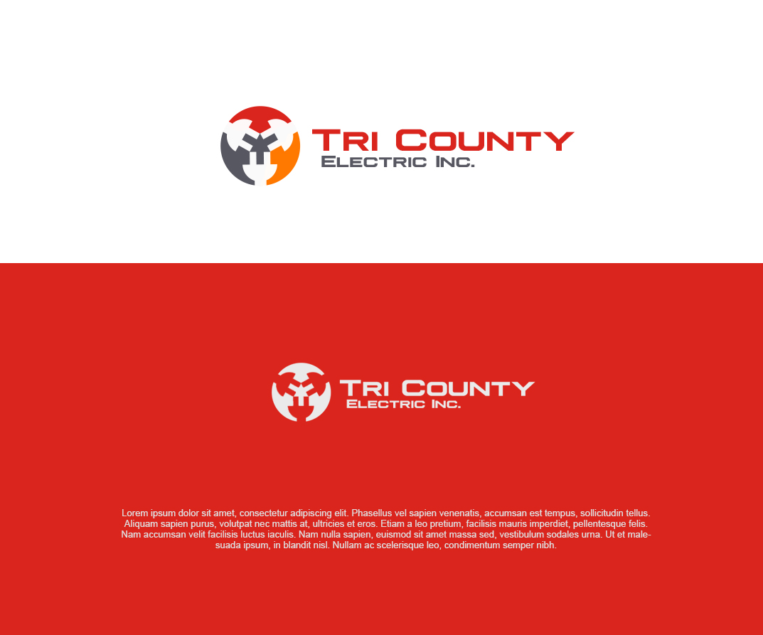 Diseño de Logo por pixelgrapix para Tri County Electric Inc. | Diseño #15783339