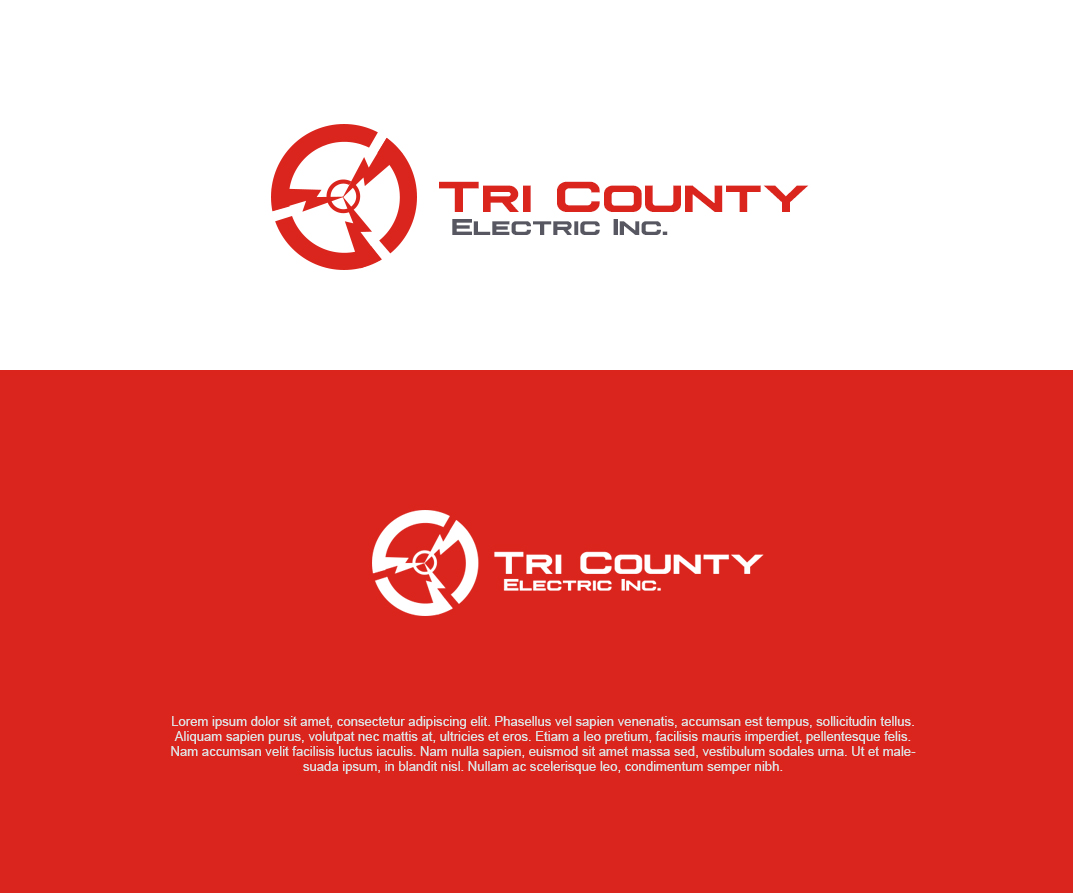 Diseño de Logo por pixelgrapix para Tri County Electric Inc. | Diseño #15783340